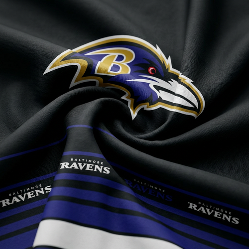 Baltimore Ravens Barber Cape