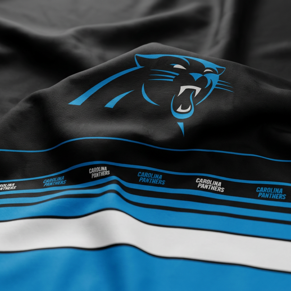 Carolina Panthers Barber Cape