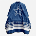 Blue cape with star logo and 'Cowboys' text on a white background