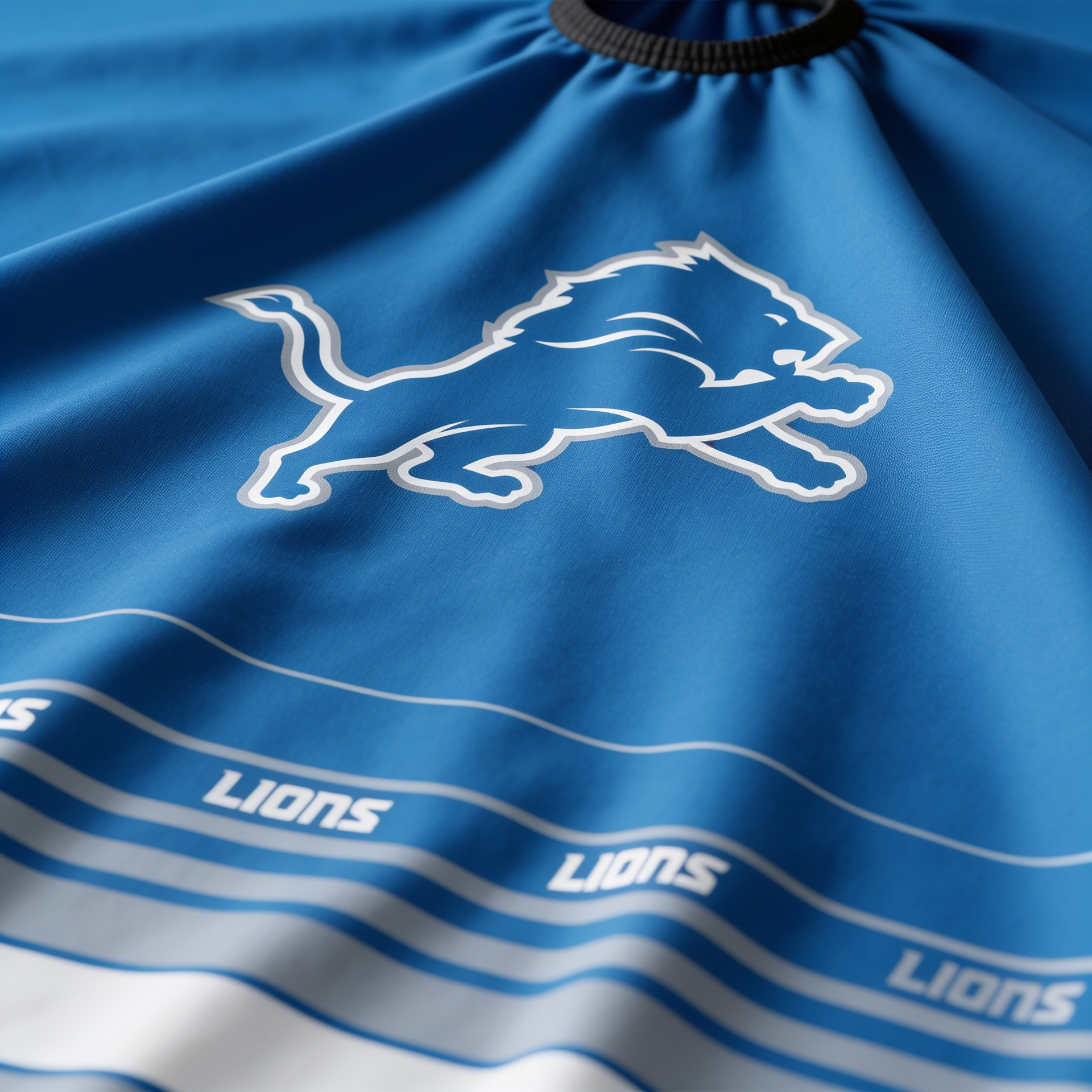 Detroit Lions Barber Cape