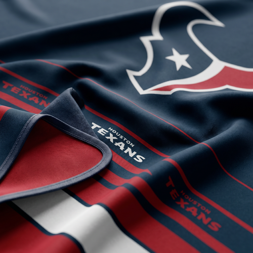 Houston Texans sports team logo on a fabric background
