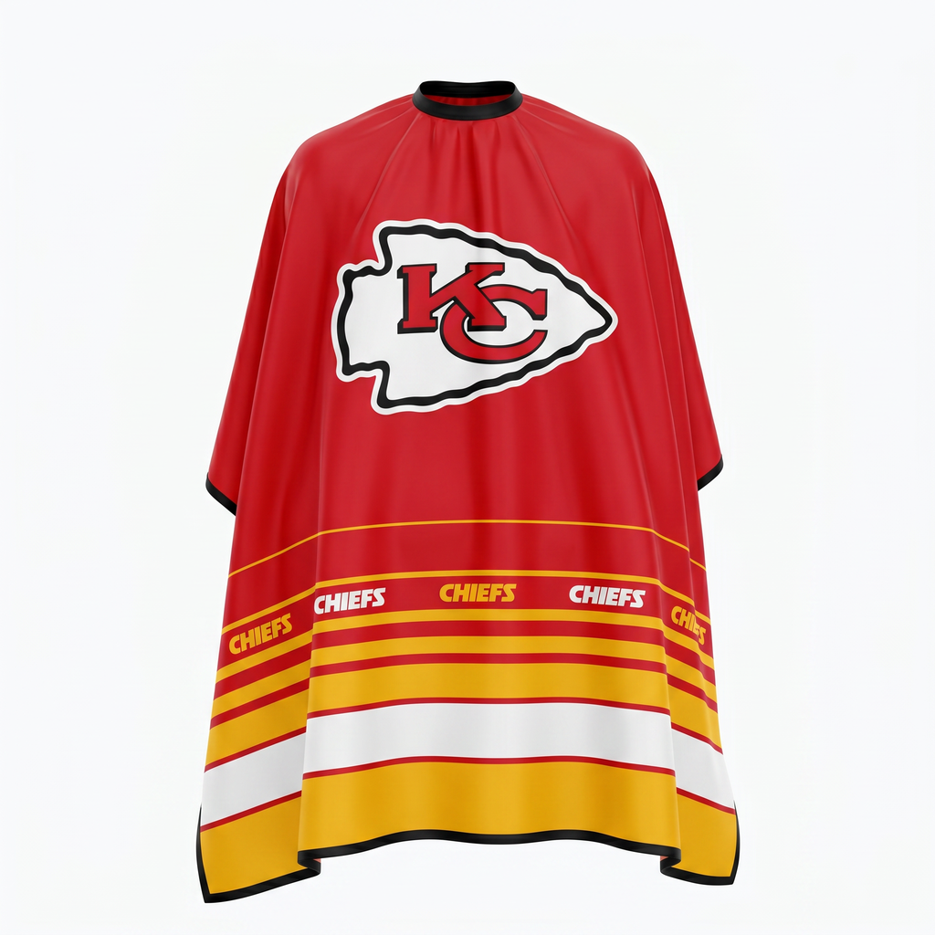 Kansas City Chiefs Barber Cape