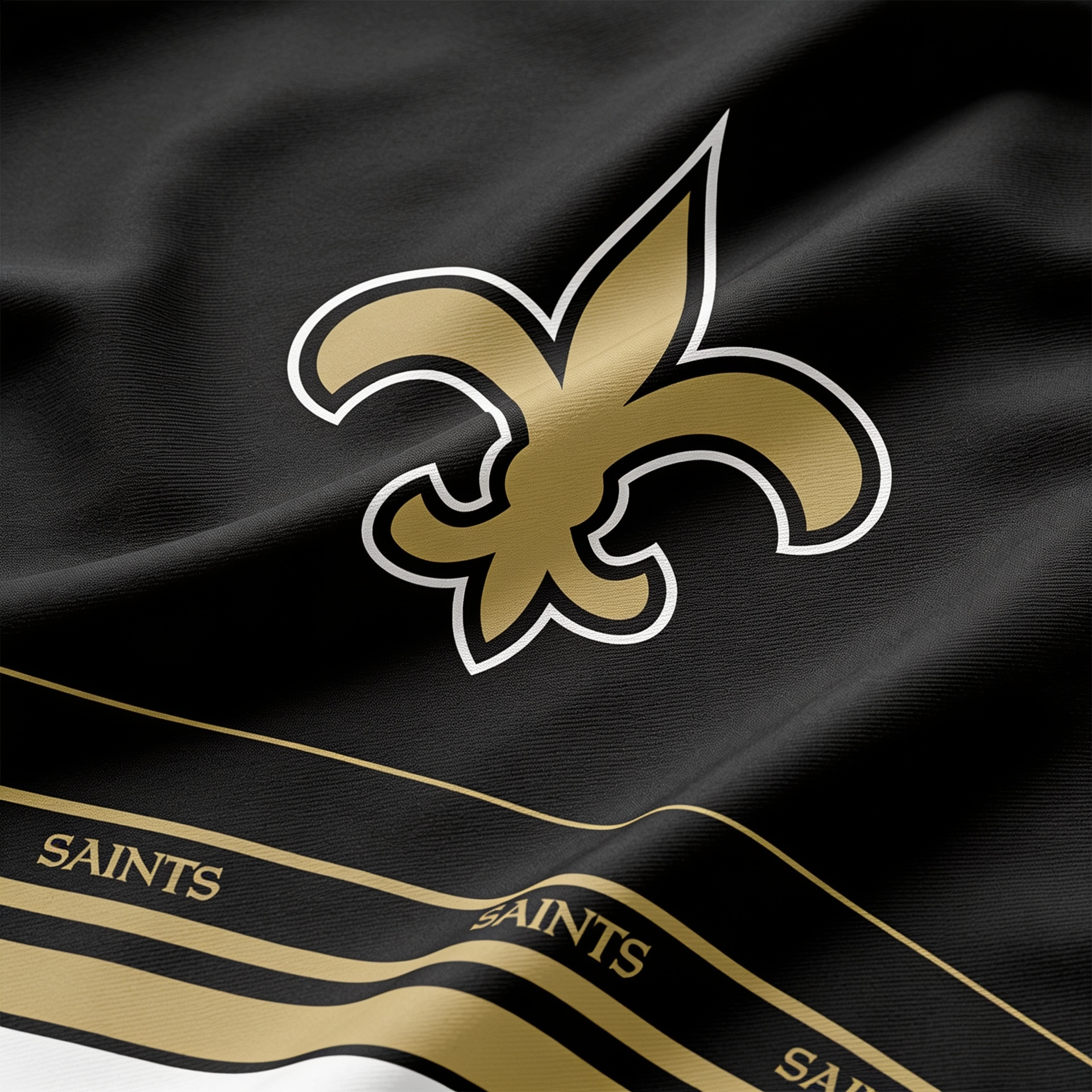 New Orleans Saints Barber Cape