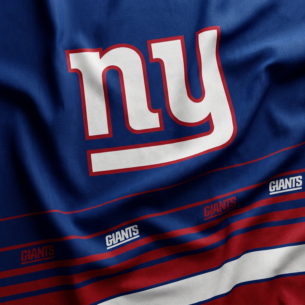 New York Giants Barber Cape