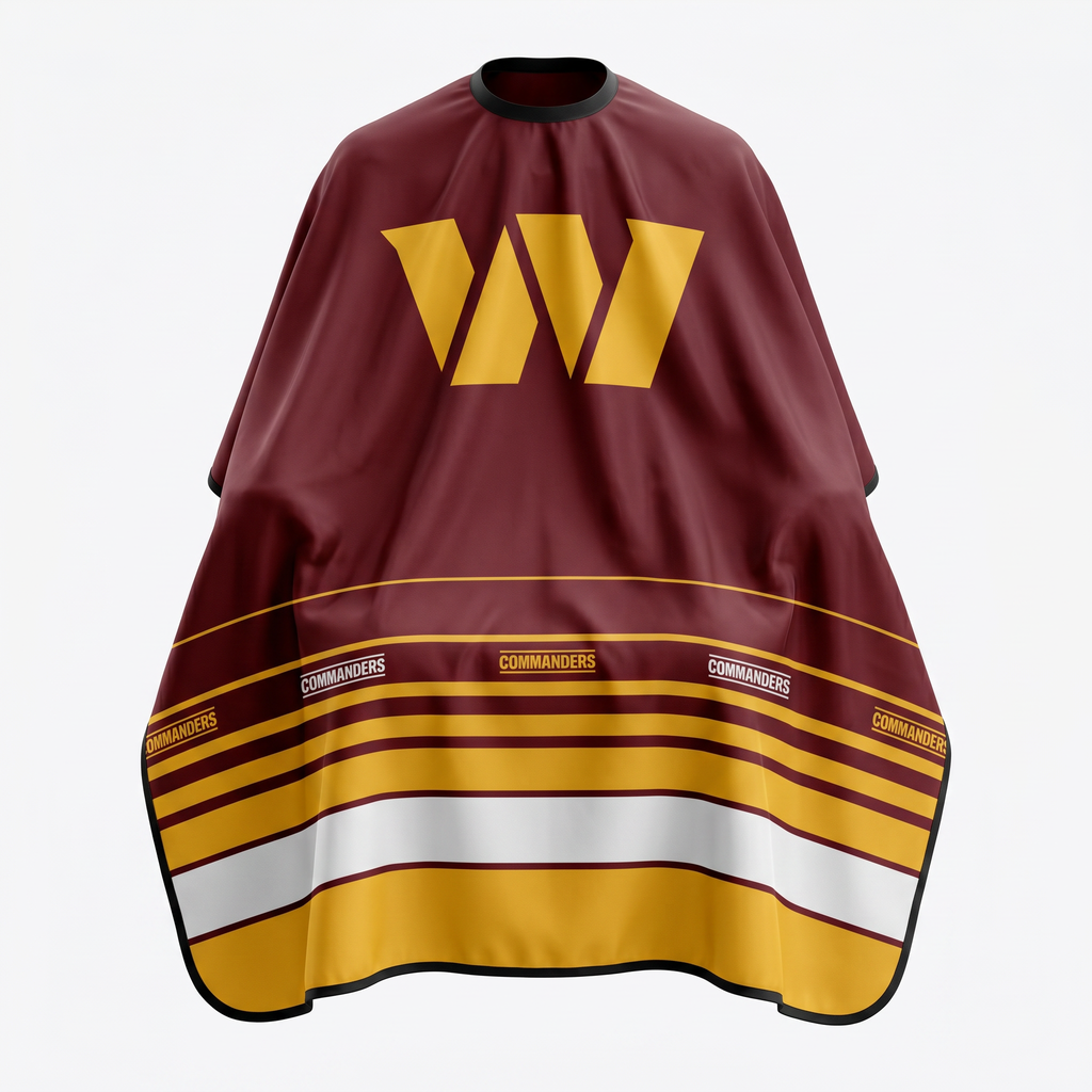 Washington Commanders Barber Cape